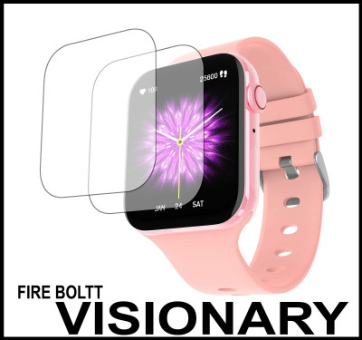 TWUAOP Screen Guard for FIRE BOLTT VISIONARY(Pack of 2)