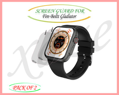 XAZE Screen Guard for Fire-Boltt Gladiator Smartwatch(Pack of 2)