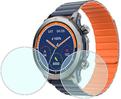 MOKPLZ Screen Guard for NOISEFIT JAVELIN SMARTWATCH(Pack of 2)