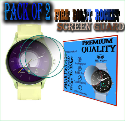 daffin Screen Guard for Fire-Boltt Rocket(Pack of 2)