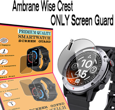 daffin Screen Guard for Ambrane Wise Crest(Pack of 1)