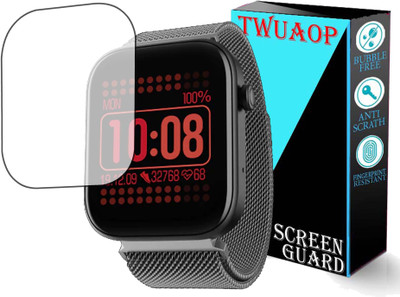 TWUAOP Screen Guard for BOAT WAVE CALL 2 SMARTWATCH(Pack of 1)