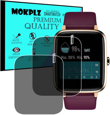 MOKPLZ Screen Guard for NOISE COLORFIT THRIVE SMARTWATCH(Pack of 2)