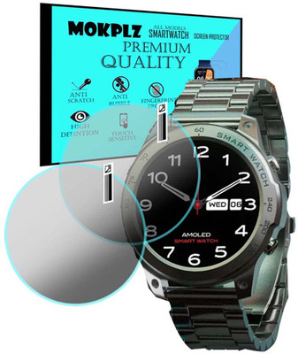 MOKPLZ Screen Guard for FIRE BOLTT DAGGER LUXE SMARTWATCH(Pack of 2)