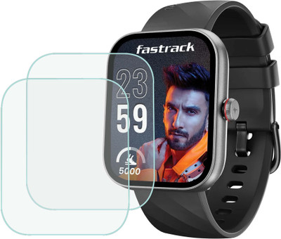 MOKPLZ Screen Guard for FASTRACK REVOLT FS2 SMARTWATCH(Pack of 2)