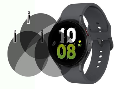 TXGO Screen Guard for Samsung Galaxy Watch 6 pro Smartwatch(Pack of 3)