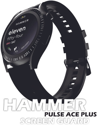 S9HUB Screen Guard for HAMMER PULSE ACE PLUS SMARTWATCH(Pack of 2)