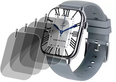 XAZE Screen Guard for Pebble Cosmos Ultra Smartwatch(Pack of 4)