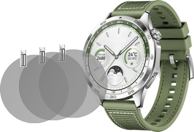 YCHROZE Screen Guard for Huawei Watch GT 4 46mm(Pack of 3)