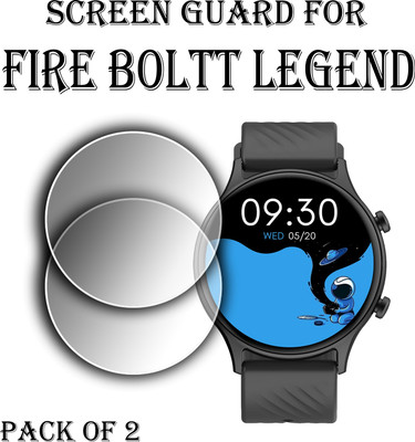 ejzatex Screen Guard for FIRE BOLTT LEGEND SMARTWATCH(Pack of 2)
