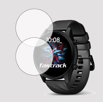 EJZATEX Screen Guard for FASTRACK OPTIMUS SMARTWATCH, SCREEN GUARD(Pack of 2)