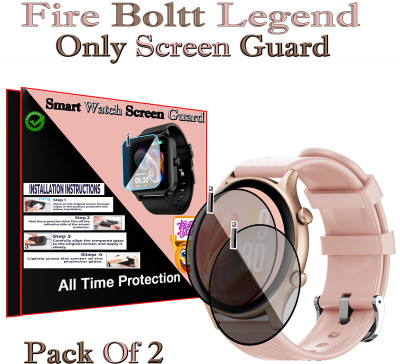 HIDEOUS Screen Guard for Fire Boltt Legend(Pack of 2)