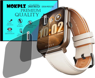 MOKPLZ Screen Guard for BOULT DRIFT PLUS SMARTWATCH(Pack of 2)
