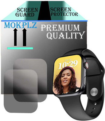 MOKPLZ Screen Guard for CROSSBEATS IGNITE S6 SMARTWATCH(Pack of 2)
