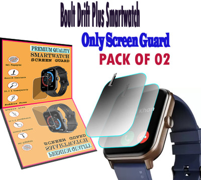 daffin Screen Guard for Boult Drift+(Pack of 2)