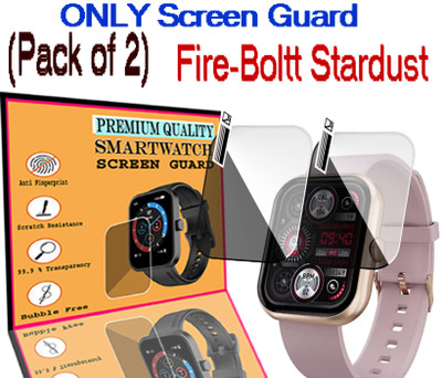 HIDEOUS Screen Guard for Fire Boltt Stardust(Pack of 2)