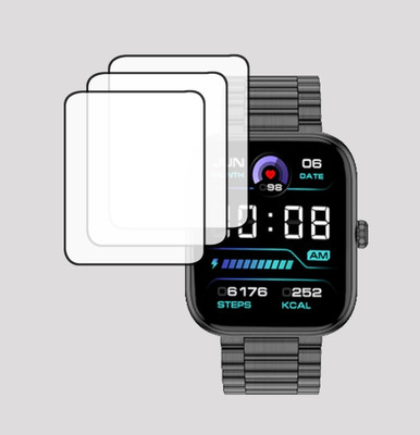 EJZATI Screen Guard for FIRE BOLTT ENCORE SMARTWATCH, SCREEN GUARD(Pack of 3)