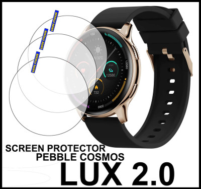 TWUAOP Screen Guard for PEBBLE COSMOS LUX 2.0(Pack of 3)