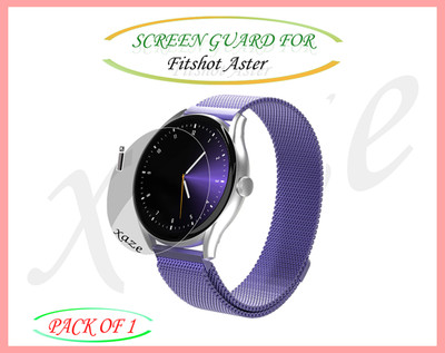 XAZE Screen Guard for Fitshot Aster Smartwatch(Pack of 1)