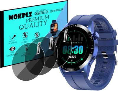MOKPLZ Screen Guard for FIRE BOLTT TALK ULTRA SMARTWATCH(Pack of 3)