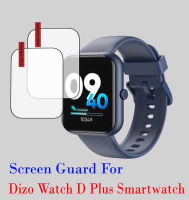 EJZATI Screen Guard for DIZO WATCH D PLUS SMARTWATCH, SCREEN GUARD(Pack of 2)