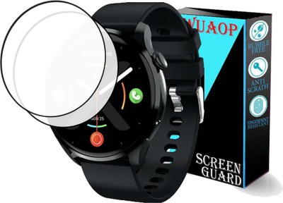 TWUAOP Screen Guard for CROSSBEATS ORBIT X SMARTWATCH(Pack of 2)