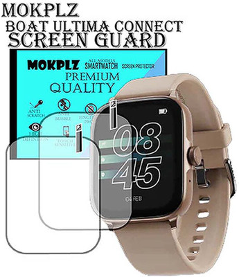 MOKPLZ Screen Guard for BOAT ULTIMA CONNECT SMARTWATCH(Pack of 2)