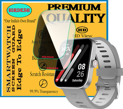 hirdesh Screen Guard for Noise X-Fit 2 (HRX Edition)(Pack of 2)
