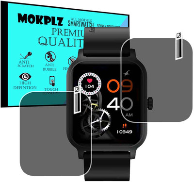 MOKPLZ Screen Guard for FASTRACK REFLEX CHARGE SCREEN PROTECTOR(Pack of 2)
