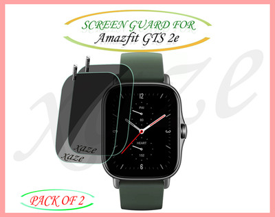 XAZE Screen Guard for Amazfit GTS 2e Smartwatch(Pack of 2)