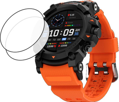 TWUAOP Screen Guard for FIRE BOLTT EXPEDITION SMARTWATCH(Pack of 2)