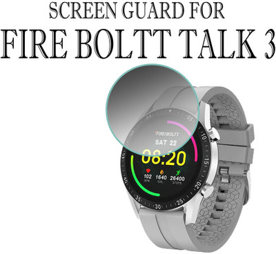 YCHROZE Screen Guard for Fire Boltt Talk 3 32.5MM(Pack of 1)