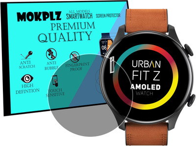 MOKPLZ Screen Guard for URBAN FIT Z SMARTWATCH(Pack of 1)