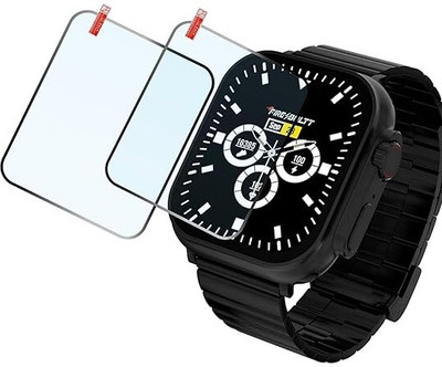 Aaruteck Screen Guard for Fire-boltt gladiator with 1.96inch Smart Watch Screen Guard(Pack of 2)