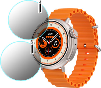 MOKPLZ Screen Guard for GIZMORE CULT SMARTWATCH(Pack of 2)