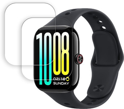 SOMTONE Screen Guard for vivo Watch GT 2 2.07 inch Screen Protector | Anti-Scratch | Edge to Edge Full Coverage | 9H Hardness | Screen Guard for Smartwatch(Pack of 2)