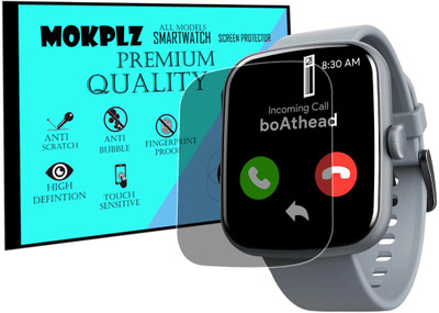 MOKPLZ Screen Guard for BOAT WAVE BEAT CALL SMARTWATCH(Pack of 1)