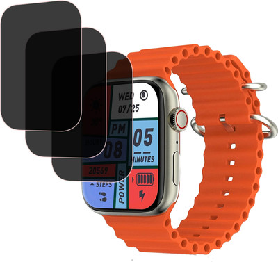 ejzatex Screen Guard for PEBBLE FROST PRO SMARTWATCH SCREEN GUARD(Pack of 3)