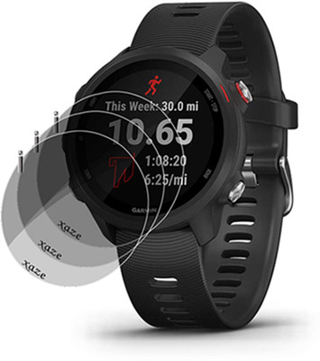 XAZE Screen Guard for Garmin Forerunner 245 Smartwatch(Pack of 3)