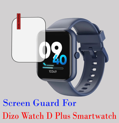 ejzatex Screen Guard for DIZO WATCH D PLUS SMARTWATCH, SCREEN GUARD(Pack of 1)