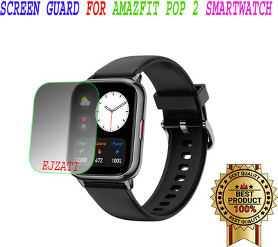 EJZATI Screen Guard for AMAZFIT POP 2 SMARTWATCH(Pack of 1)