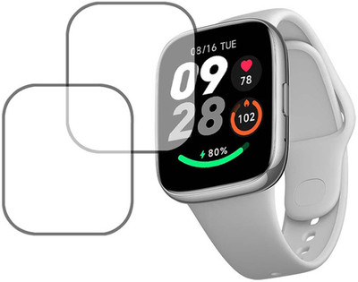 MOKPLZ Screen Guard for REDMI WATCH 3 ACTIVE SMARTWATCH(Pack of 2)