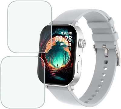 MOKPLZ Screen Guard for BEATXP UNBOUND PRO SMARTWATCH(Pack of 2)