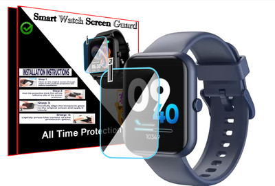 HIDEOUS Screen Guard for DIZO Watch D Plus(Pack of 1)