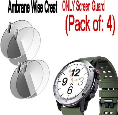 daffin Screen Guard for Ambrane Wise Crest(Pack of 4)