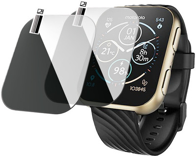 HIDEOUS Screen Guard for Motorola Moto Watch 200(Pack of 2)