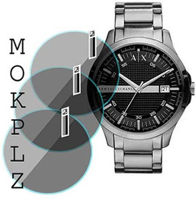 MOKPLZ Screen Guard for ARMANI EXCHANGE HAMPTON ANALOG(Pack of 3)