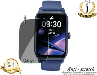 XAZE Screen Guard for Fastrack Reflex Kruz Smartwatch(Pack of 1)