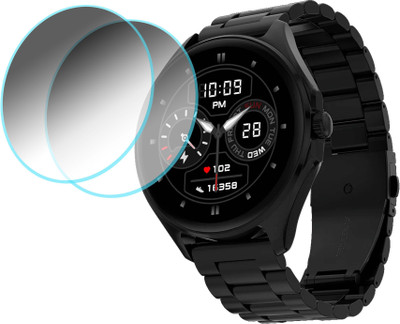TWUAOP Screen Guard for FIRE BOLTT APOLLO 3 SMARTWATCH(Pack of 2)