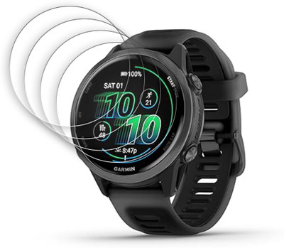 ARBAN Screen Guard for Garmin Forerunner 570 42mm Screen Protector | Anti-Scratch | Edge to Edge Full Coverage | Screen Guard for Smartwatch(Pack of 4)